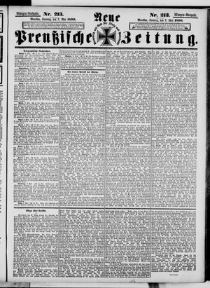 Neue preußische Zeitung vom 07.05.1899