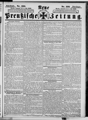 Neue preußische Zeitung vom 13.05.1899