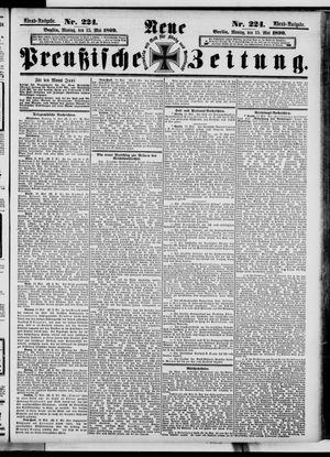 Neue preußische Zeitung vom 15.05.1899