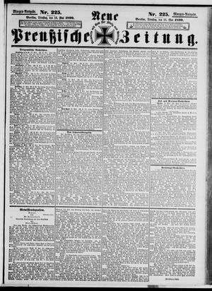 Neue preußische Zeitung vom 16.05.1899