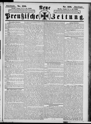 Neue preußische Zeitung vom 16.05.1899