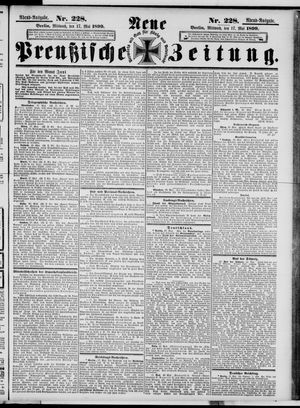 Neue preußische Zeitung vom 17.05.1899