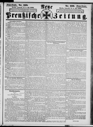 Neue preußische Zeitung vom 18.05.1899