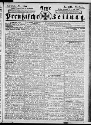 Neue preußische Zeitung vom 18.05.1899