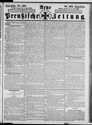 Neue preußische Zeitung vom 21.05.1899