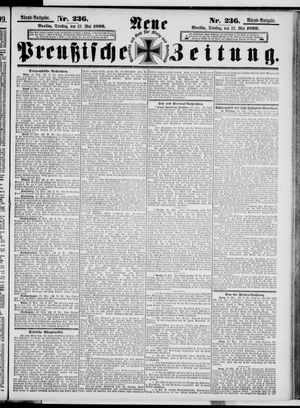 Neue preußische Zeitung vom 23.05.1899