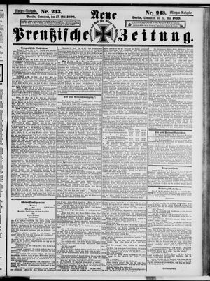 Neue preußische Zeitung vom 27.05.1899