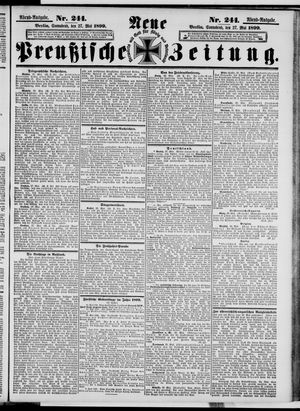 Neue preußische Zeitung vom 27.05.1899