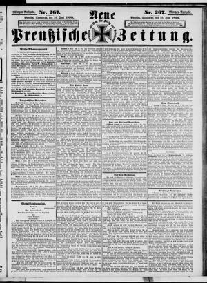 Neue preußische Zeitung vom 10.06.1899