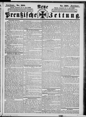 Neue preußische Zeitung vom 10.06.1899