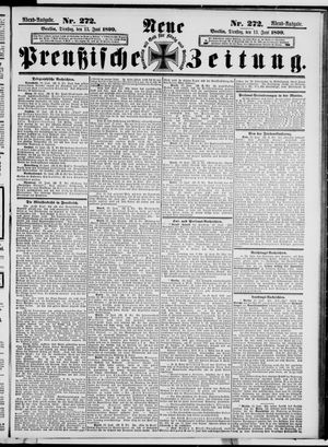 Neue preußische Zeitung vom 13.06.1899
