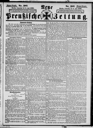 Neue preußische Zeitung vom 22.06.1899