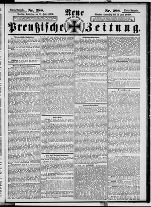 Neue preußische Zeitung vom 22.06.1899