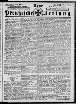 Neue preußische Zeitung vom 25.06.1899