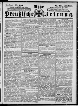 Neue preußische Zeitung vom 26.06.1899