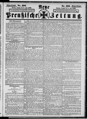 Neue preußische Zeitung vom 27.06.1899