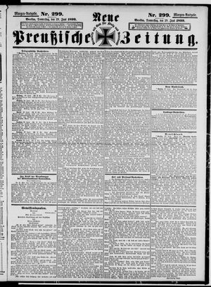 Neue preußische Zeitung vom 29.06.1899