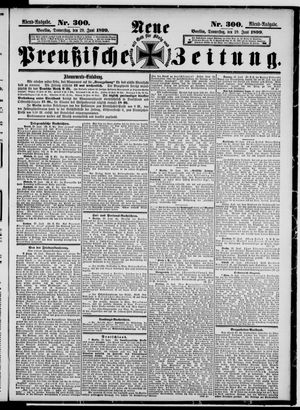 Neue preußische Zeitung vom 29.06.1899
