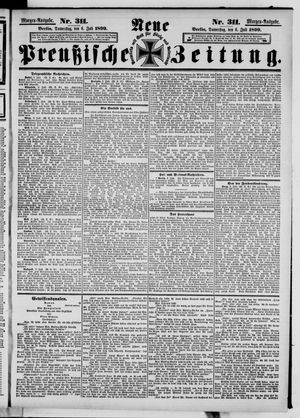 Neue preußische Zeitung vom 06.07.1899