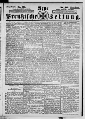 Neue preußische Zeitung on Jul 7, 1899