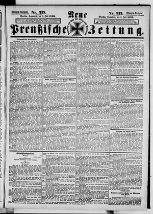 Neue preußische Zeitung vom 08.07.1899