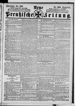 Neue preußische Zeitung vom 11.07.1899