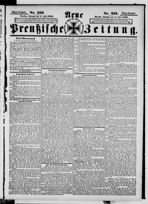 Neue preußische Zeitung vom 12.07.1899
