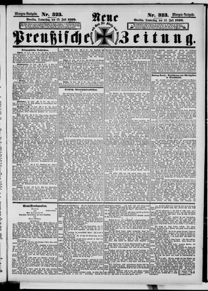 Neue preußische Zeitung vom 13.07.1899