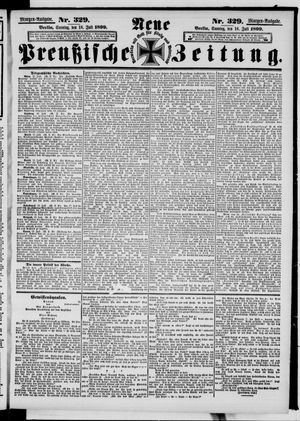 Neue preußische Zeitung vom 16.07.1899