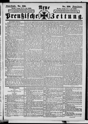 Neue preußische Zeitung vom 18.07.1899
