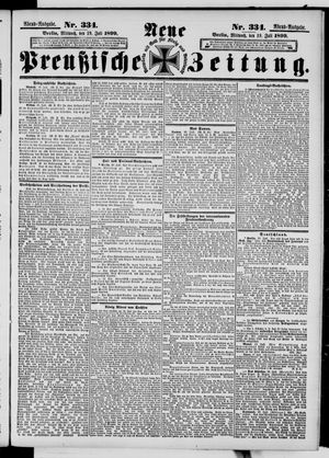 Neue preußische Zeitung vom 19.07.1899