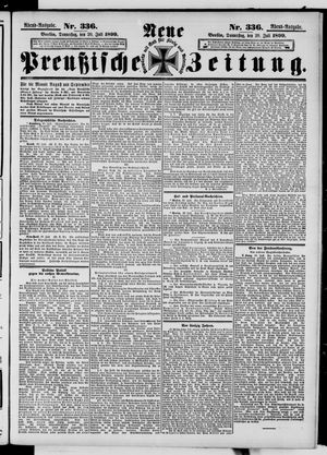 Neue preußische Zeitung vom 20.07.1899
