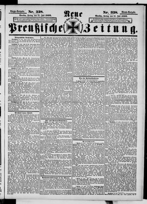 Neue preußische Zeitung vom 21.07.1899
