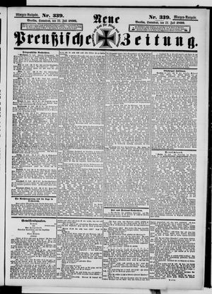 Neue preußische Zeitung vom 22.07.1899