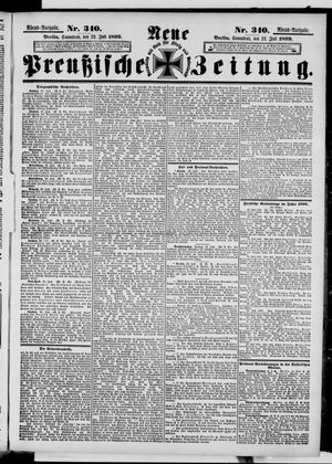 Neue preußische Zeitung vom 22.07.1899