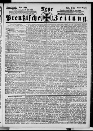 Neue preußische Zeitung vom 23.07.1899