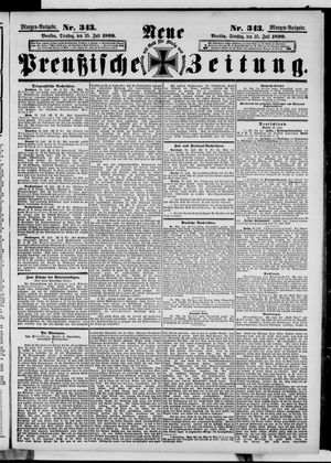 Neue preußische Zeitung vom 25.07.1899