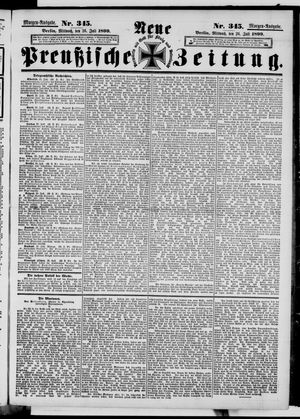 Neue preußische Zeitung vom 26.07.1899