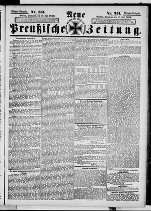 Neue preußische Zeitung vom 29.07.1899