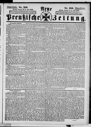 Neue preußische Zeitung vom 30.07.1899