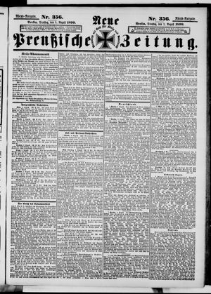 Neue preußische Zeitung vom 01.08.1899