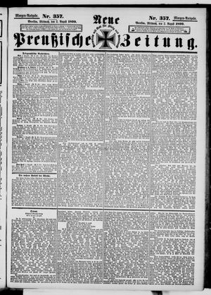 Neue preußische Zeitung vom 02.08.1899