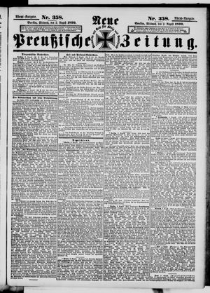 Neue preußische Zeitung vom 02.08.1899
