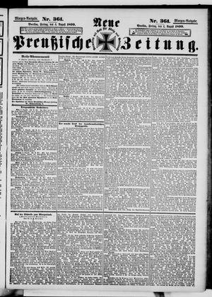 Neue preußische Zeitung vom 04.08.1899