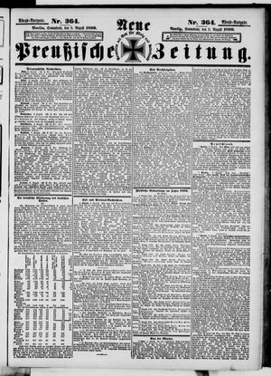 Neue preußische Zeitung vom 05.08.1899