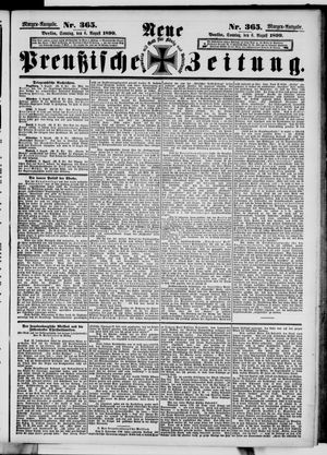Neue preußische Zeitung vom 06.08.1899