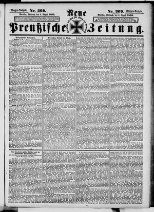 Neue preußische Zeitung vom 09.08.1899