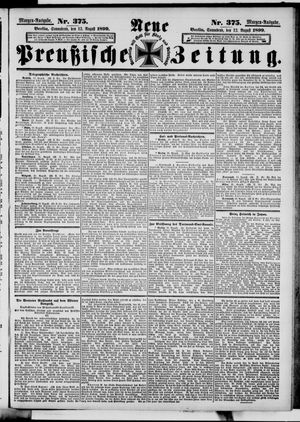 Neue preußische Zeitung vom 12.08.1899