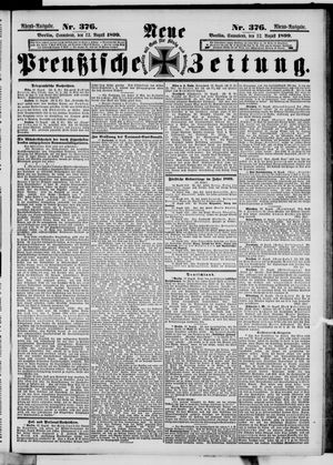 Neue preußische Zeitung vom 12.08.1899
