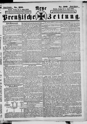 Neue preußische Zeitung vom 15.08.1899